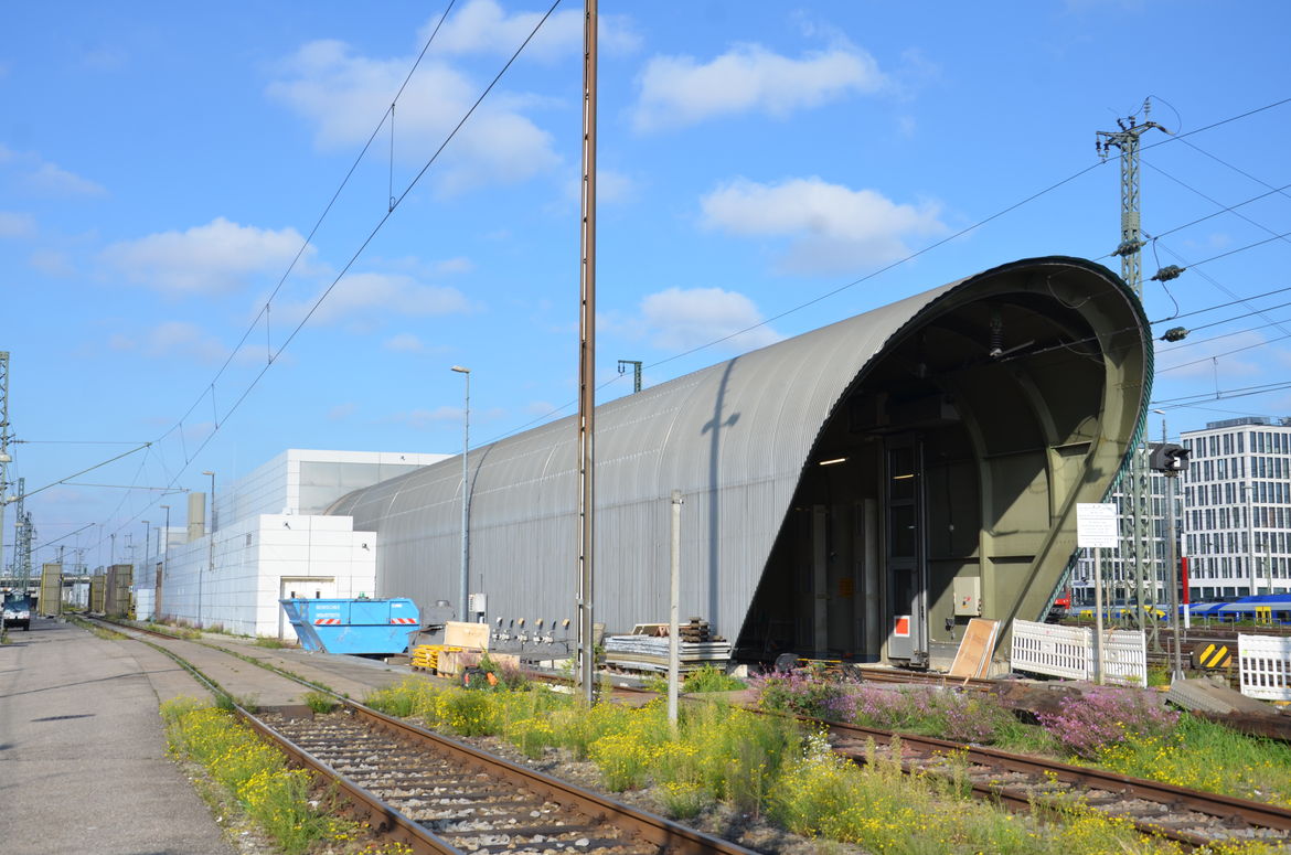 ICE Außenreinigungsanlage Bauwerksuntersuchung